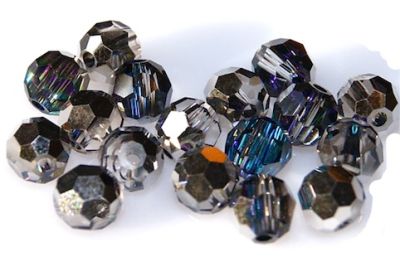 CR412 4mm Bermuda Blue Round