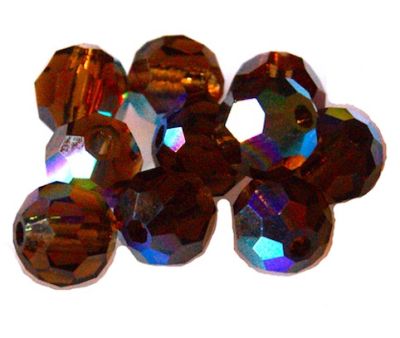 CR504 5mm Smoked Topaz AB Round