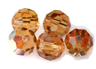 CR605 6mm Light Colorado Topaz AB Round