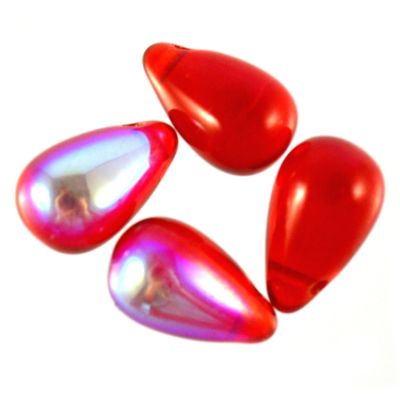 GL1013 10x6mm Red AB Drop
