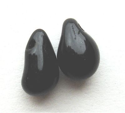 GL1026 10x6mm Black Drop