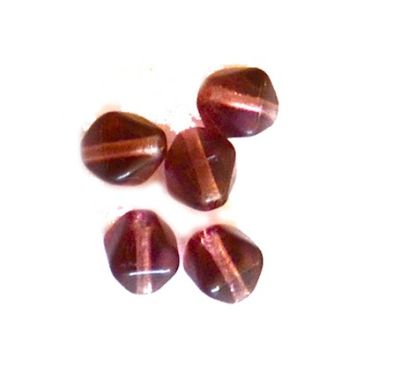 GL1196 6mm Dark Amethyst Bicone