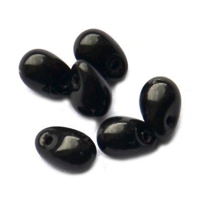 GL1221 4x6mm Black Drop