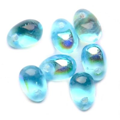 GL1227 4x6mm Turquoise AB Drop
