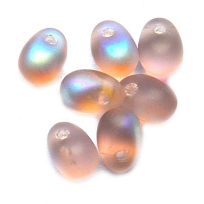 GL1232 4x6mm Matt Purple AB Drop