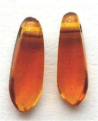 GL1381 11x3mm Brown Dagger