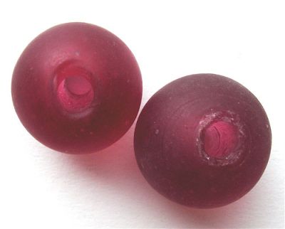 GL1333 18mm Pink Frost Round