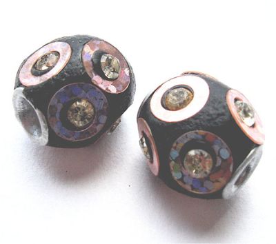 CE054 14mm Decorated Ceramic Barrel