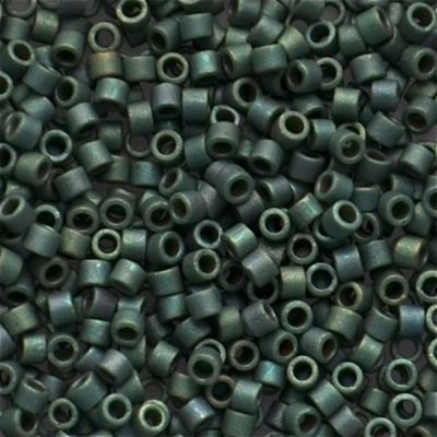 DB0373 Matt Metalic Underleaf Green Delica