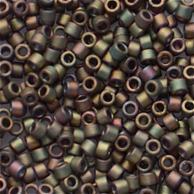 DB0380 Matt Metallic Green Purple Delica