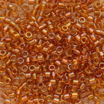 DB0065 Lined Topaz AB Delica