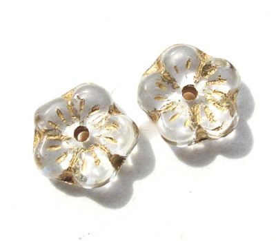 GL0655 6mm Clear CH Flower