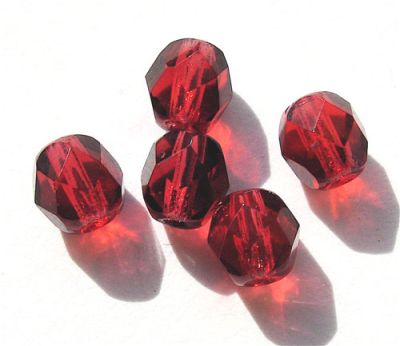 FG620 6mm Ruby Wine Facet