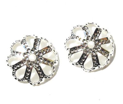 FN091 10mm SP Filigree Bead Cup