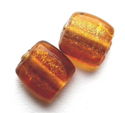 GL1519 Amber Flat Square