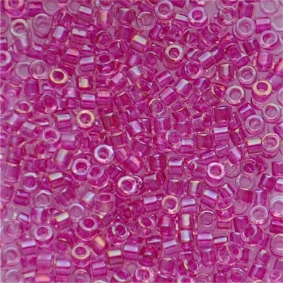 DB0074 Lined Light Fuchsia AB Delica