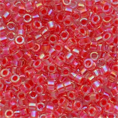 DB0075 Ld Dk Coral Pink AB Delica