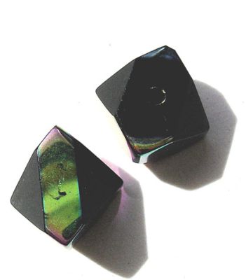 GLX2483 6mm Jet AB Chevron Cubes