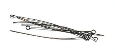 FN014GRB Grey Black Half Hard Eyepins