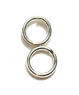 FN032 Silver 5mm Split Ring
