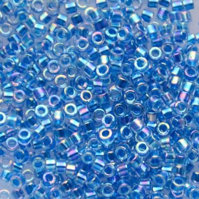 DB0077 Lined Blue AB Delica