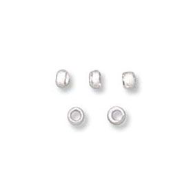 FN063 Small Silver French Crimps