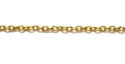 FN130 2.4mm Link Gold Trace Chain