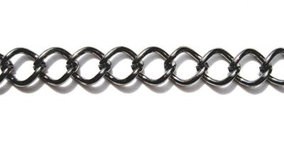 FN133 7mm Link Black Curb Chain