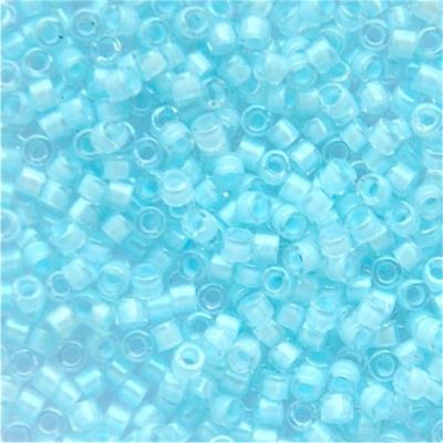 DB0078 Lined Aqua Mist AB Delica