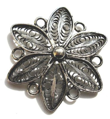 MB428 Antique Silver Pendant