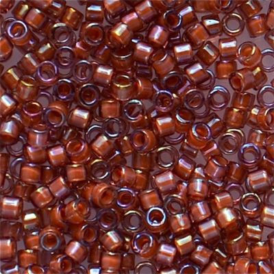 DB1737 Rose Lined Amethyst AB Delica