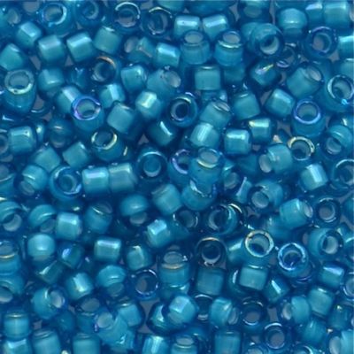 DB1783 White Line Capri Blue AB Delica