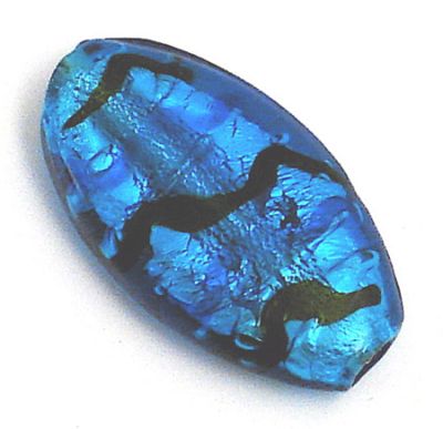 GL1746 SL Turquoise Large Flat Oval