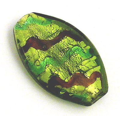 GL1747 SL Green Large Flat Oval