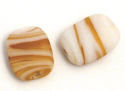 GL1759 Matt Caramel Stripe Rectangle