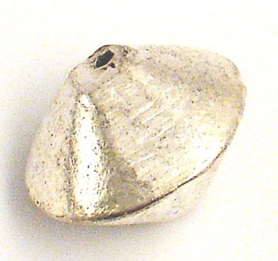 MB036 White Metal Bicone