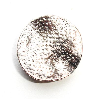 MB037 White Metal Wavy Disc