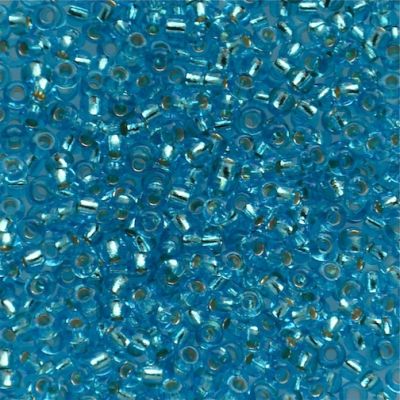 RC572 SL Turquoise Size 10 Seed Beads