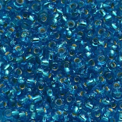 RC573 SL Turquoise Size 8 Seed Beads
