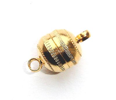 FN120G Gold Ball Magnetic Fastener