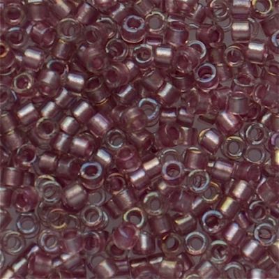 DB1745 Sparkle Antique Rose Lined Crystal AB Delica