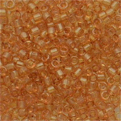 DB0118 Transparent Saffron Lustre Delica