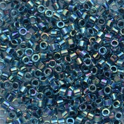 DB0085 Lined Blue/Blue AB Delica