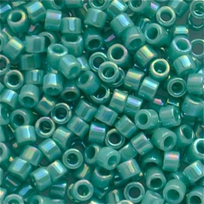 DB0166 Op Turquoise Green AB Delica