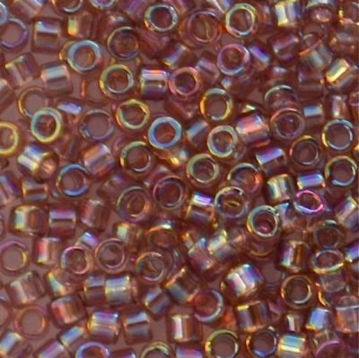 DB0173 Transparent Smoky Amethyst AB Delica