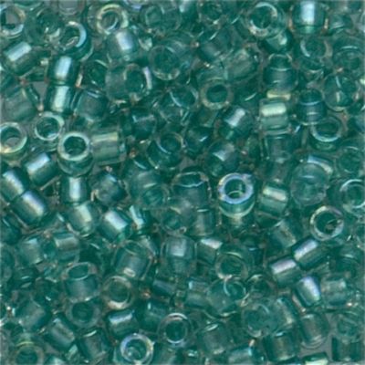 DB1767 Spkl Aqua Ld Crystal AB Delica