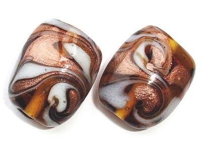 GL2759 18x15mm Topaz & Goldstone Cushioned Tablet