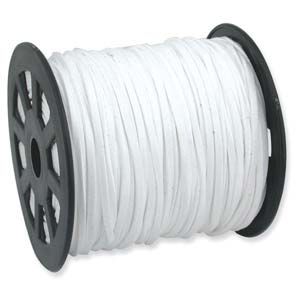 TG049 White Imitation Suede Lace