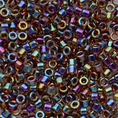 DB0087 Lined Root Beer AB Delica