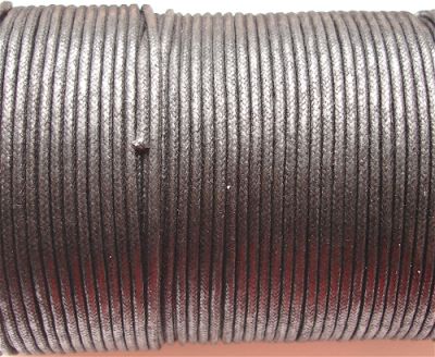 TG002 2mm Dark Brown Cotton Thong